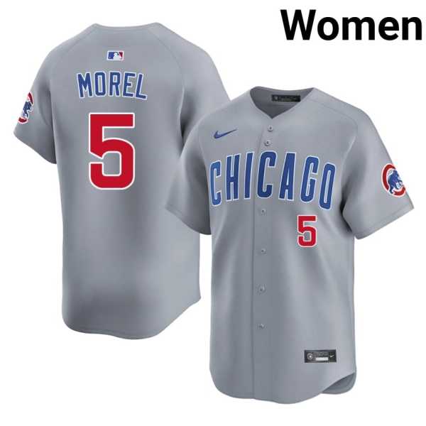 Women20202620Christopher20Morel20cubs20baseball20jersey20gray.jpg