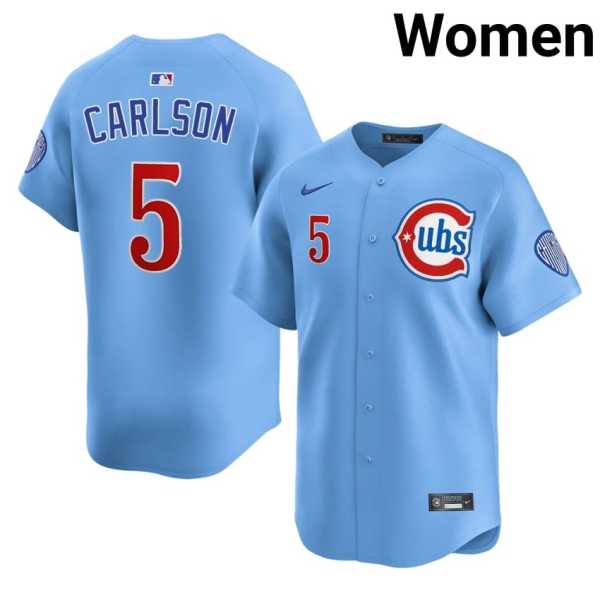 Women20202620Dylan20Carlson20cubs20baseball20jersey20blue.jpg